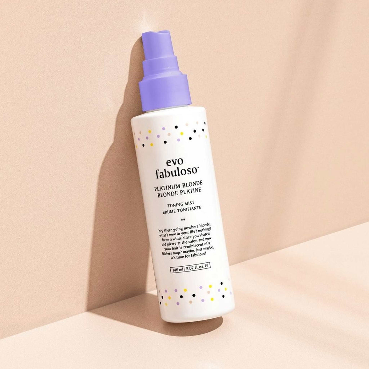 Evo Fabuloso Platinum Blonde Toning Mist 140ml