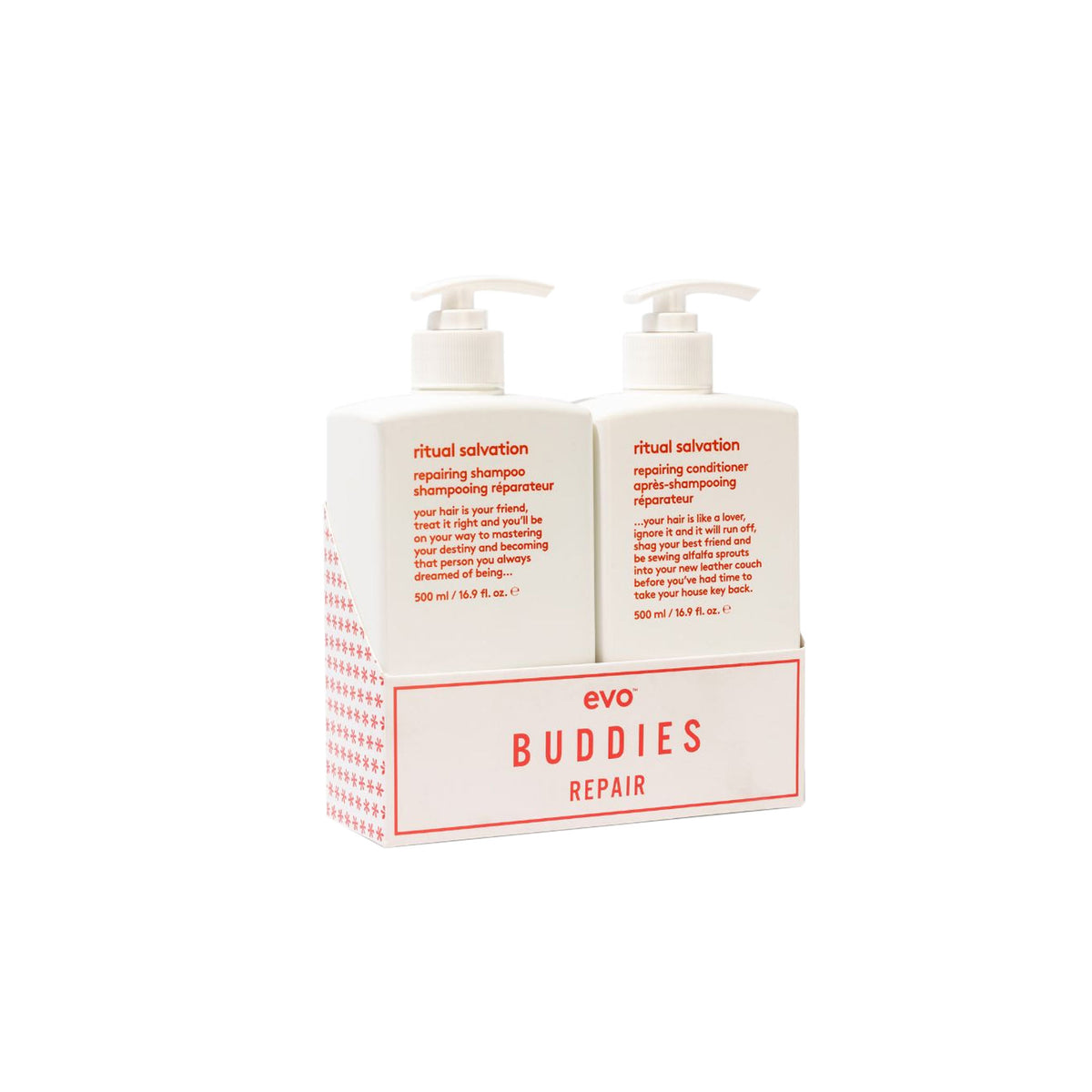 Evo Fabuloso Ritual Salvation Repairing Buddies 500ml Duo
