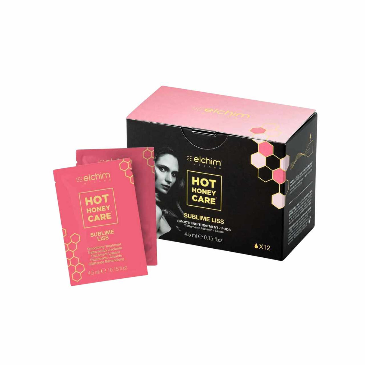 Elchim Hot Honey Care Sublime Liss Smoothing Treatment 12's