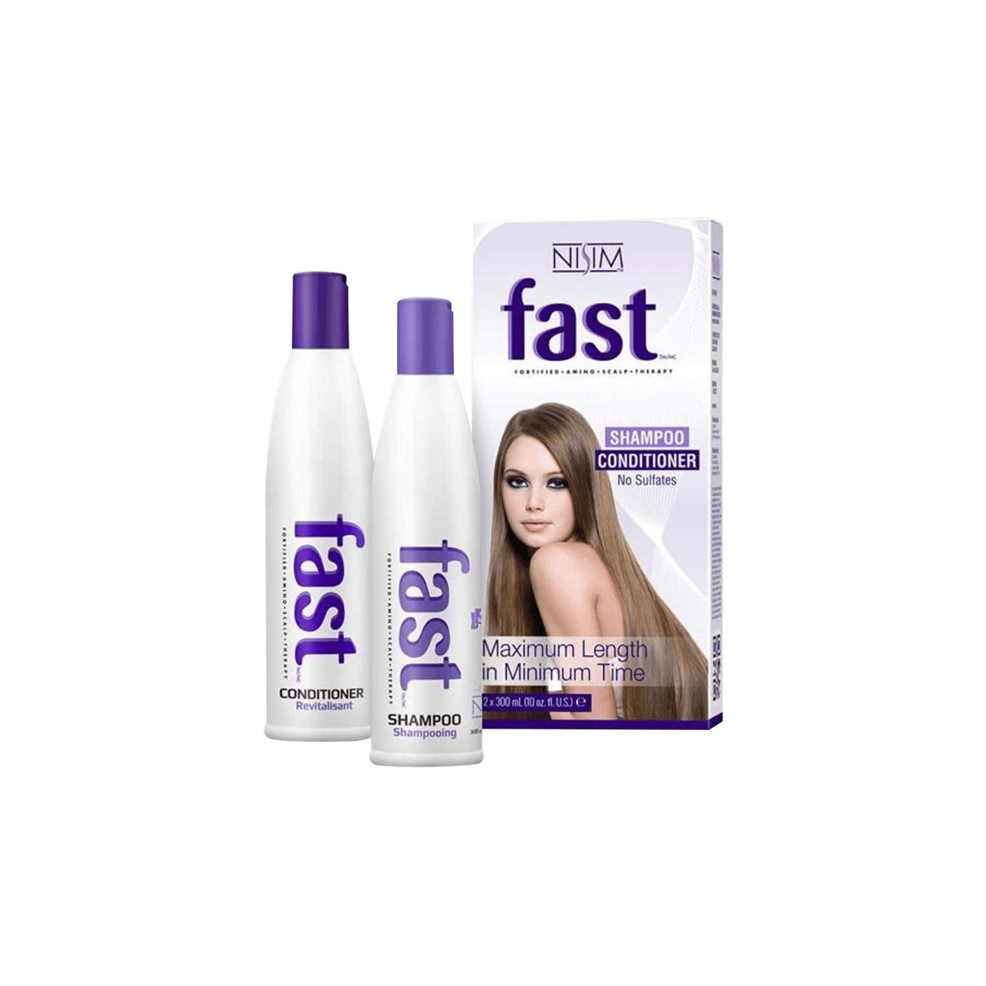 NISIM – Fast Shampoo & Conditioner 300ml Pack