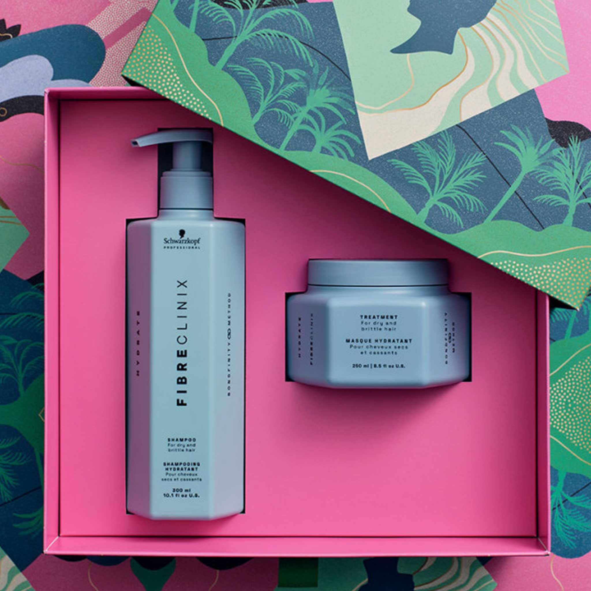 Schwarzkopf BC Fibre Clinix Hydrate Gift Set | Retail Box