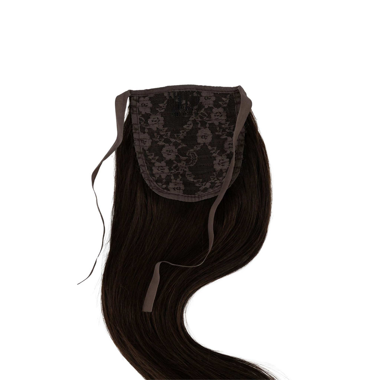 Frontrow Brown Black 20inch Clip-In Ponytail