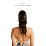 Frontrow Chestnut Brown 20inch Clip in Ponytail
