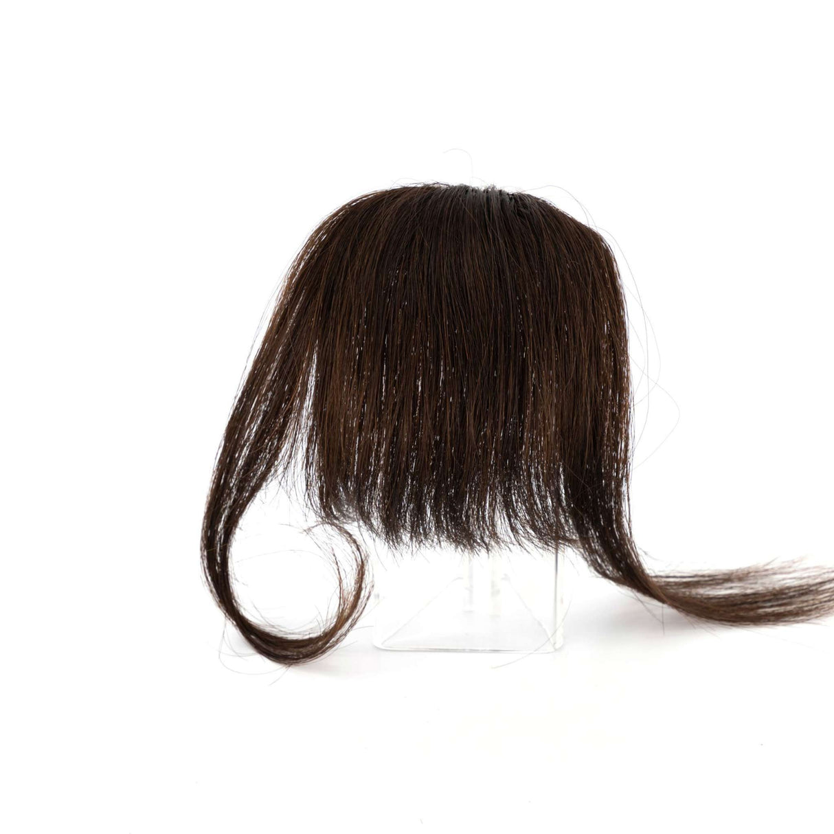 Frontrow Dark Brown Clip-in Bangs