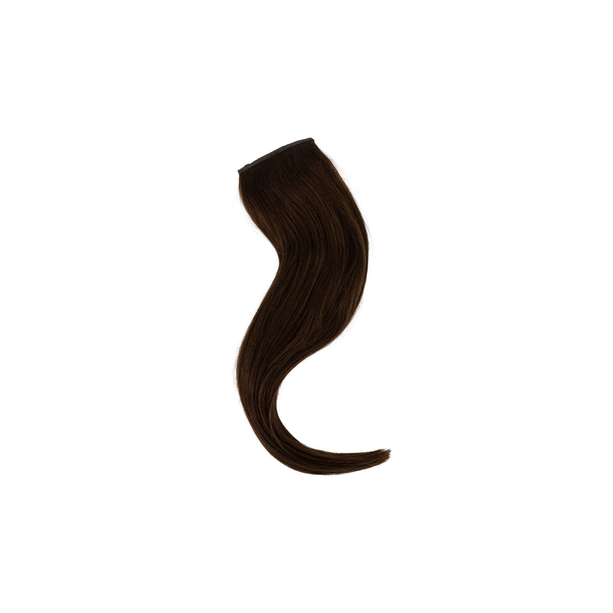 Frontrow Dark Brown 20inch Clip in Ponytail