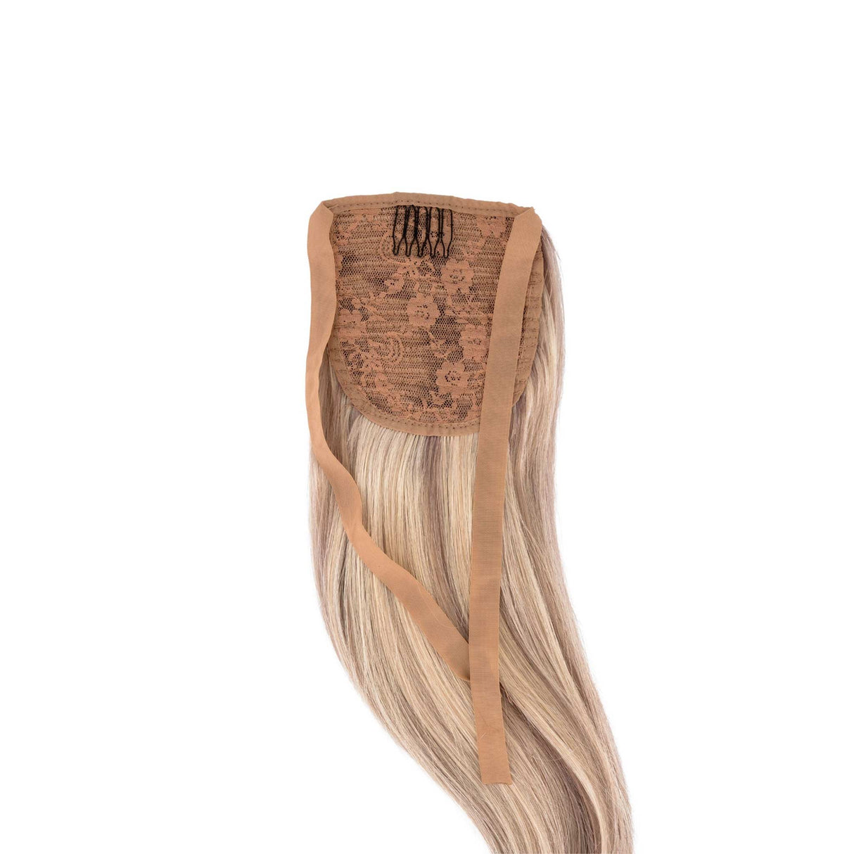 Frontrow Highlighted Cool Blonde 20inch Clip in Ponytail