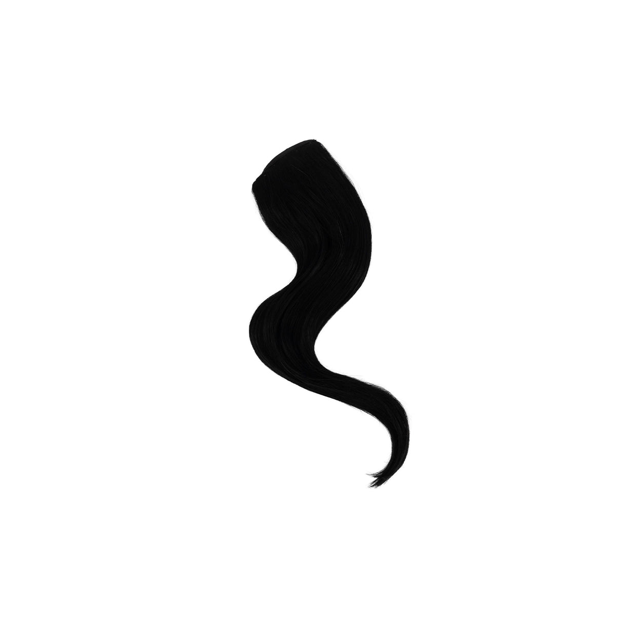 Frontrow Jet Black 20inch Clip-In Ponytail
