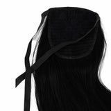 Frontrow Jet Black 20inch Clip-In Ponytail