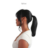 Frontrow Jet Black 20inch Clip-In Ponytail