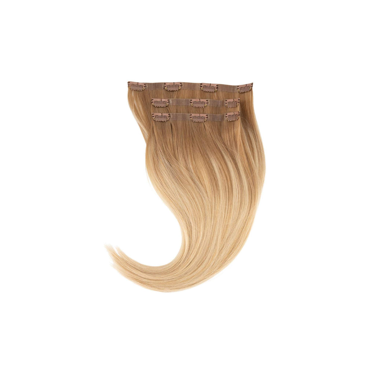 Frontrow Mixed Blonde Balayage Clip-in Hair Volumizing Set