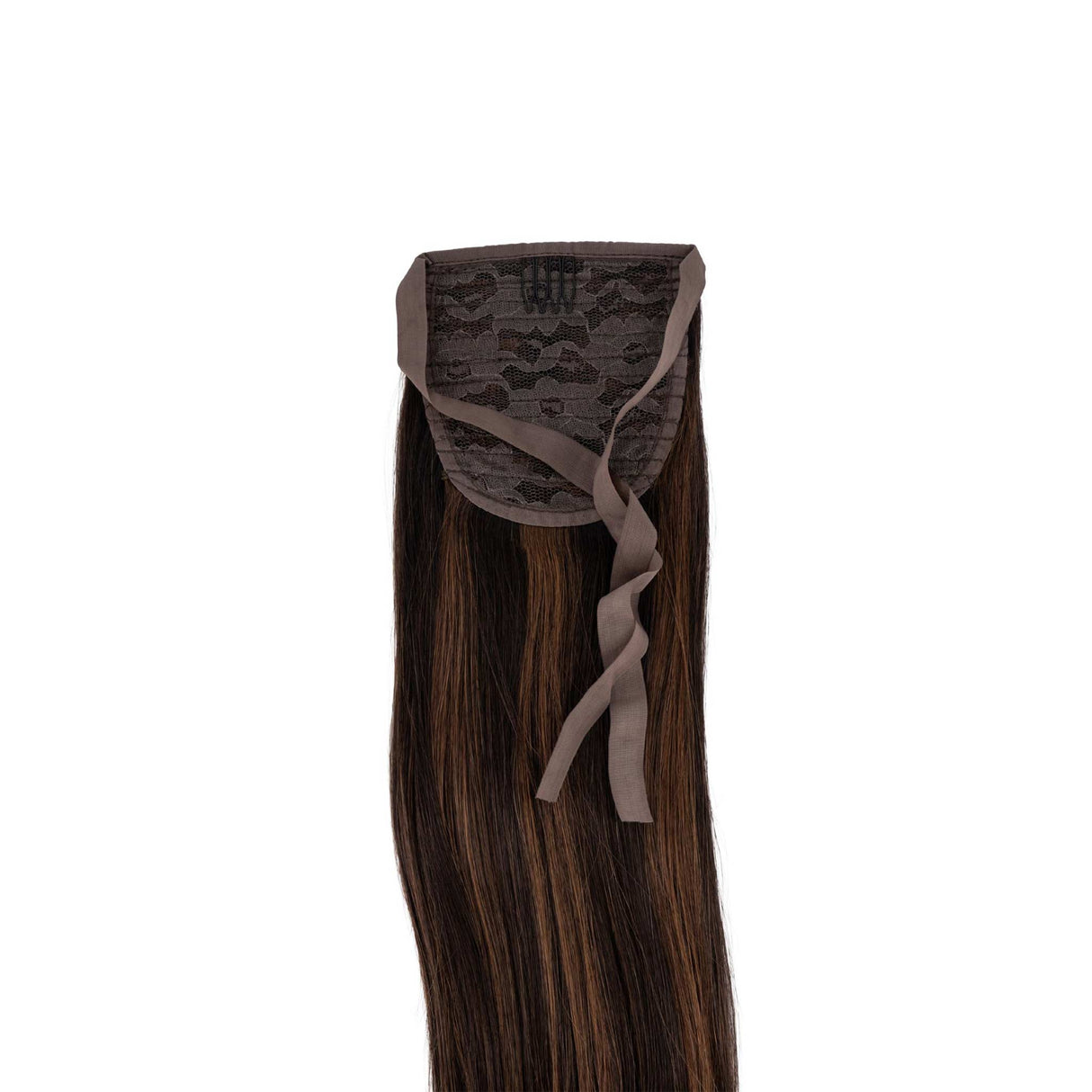 Frontrow Mixed Chocolate 20inch Clip in Ponytail