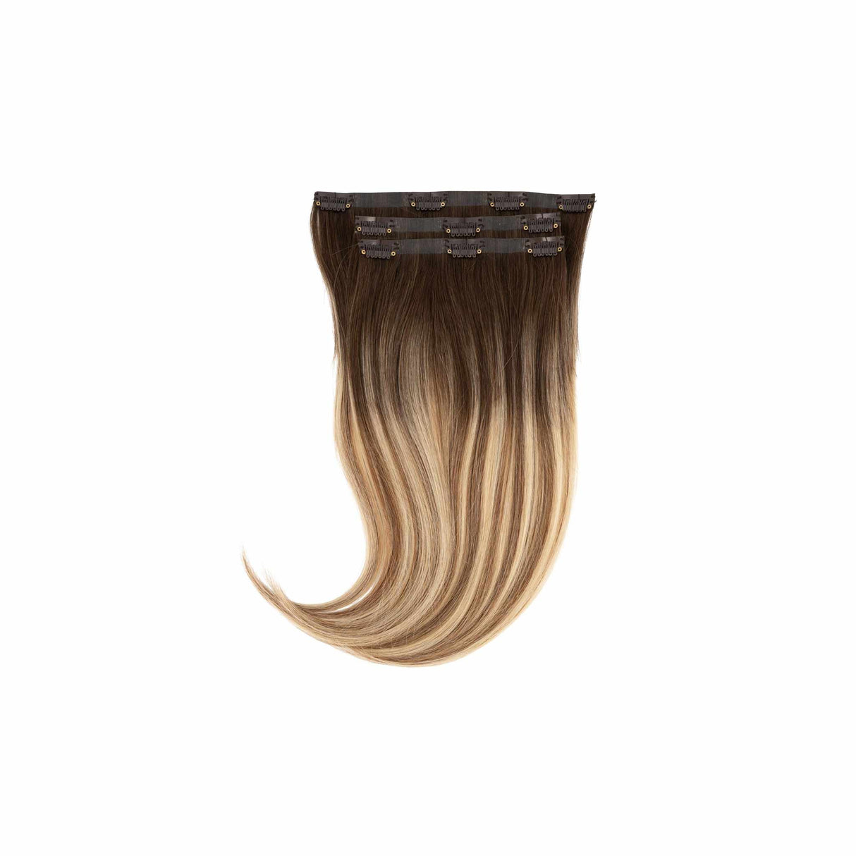 Frontrow Mixed Toffee Balayage Clip-in Hair Volumizing Set