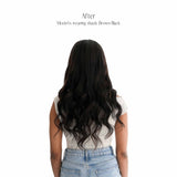 Frontrow Rooted Mixed Chocolate Clip-In Hair Extensions 160g