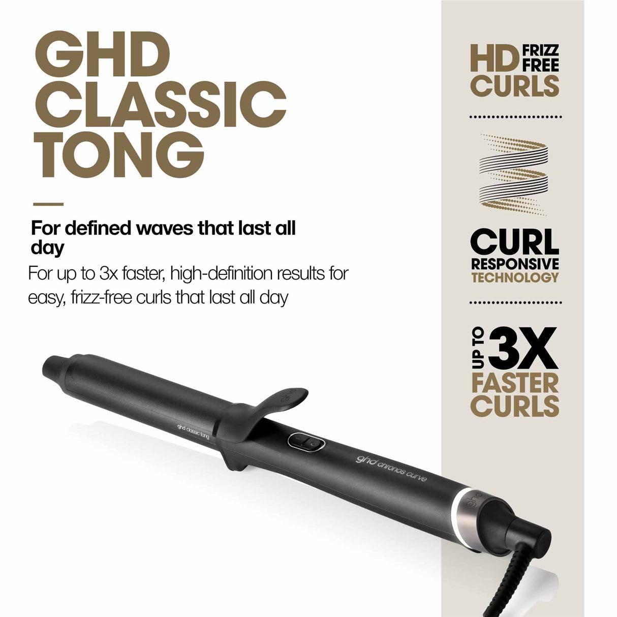 ghd Chronos Curve Classic Curl Tong