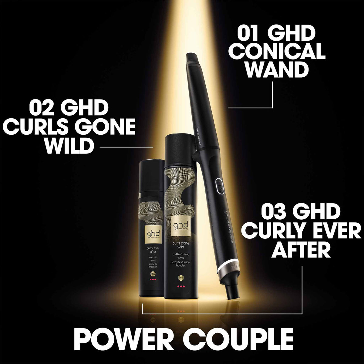 ghd Chronos Curve Conical Wand