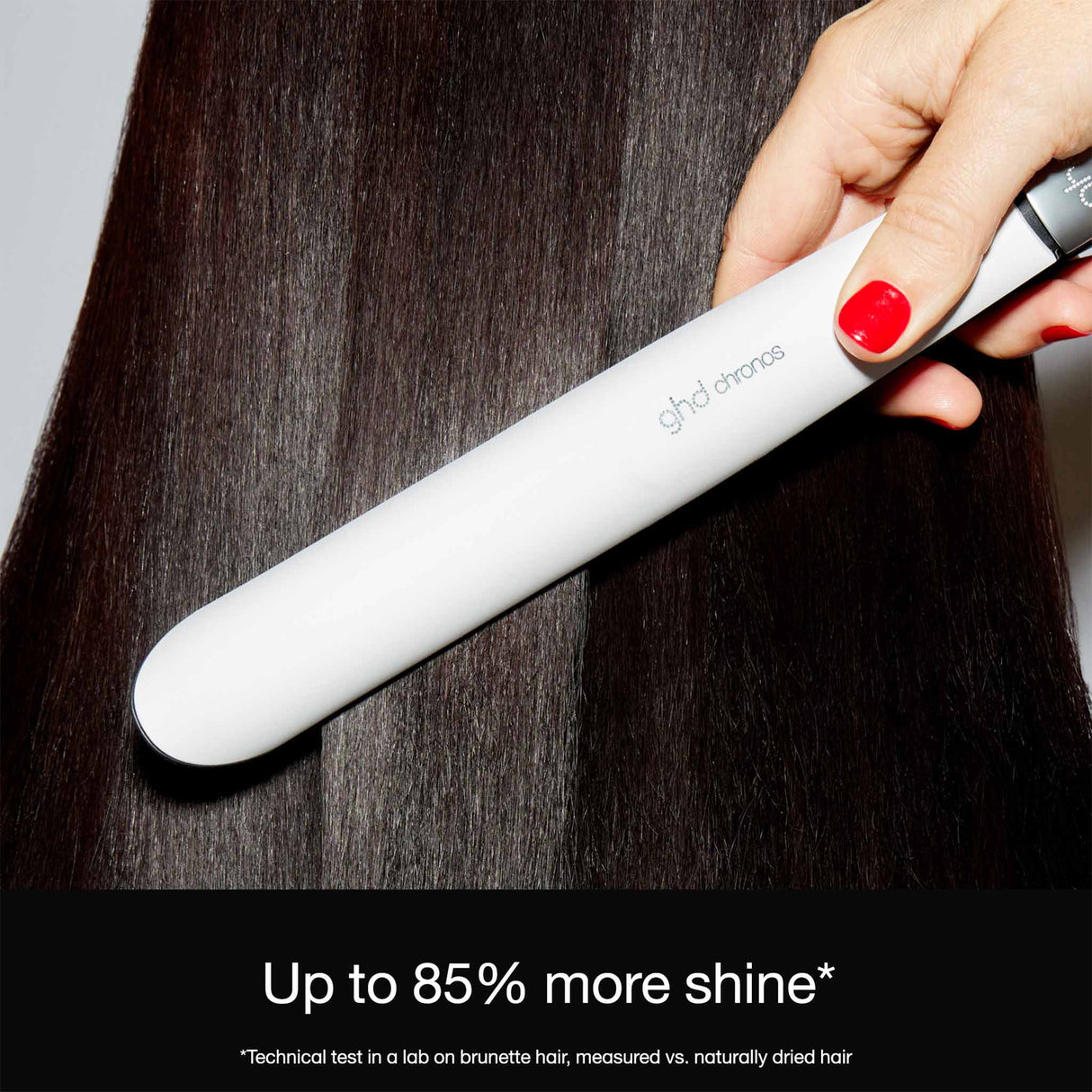 ghd Chronos Classic Hair Straightener - White
