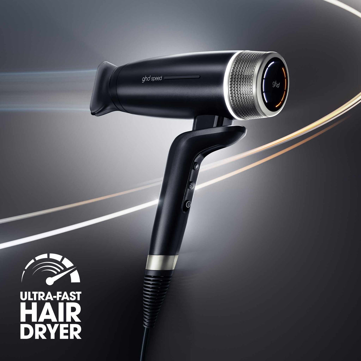 ghd Speed Ionic Hair Dryer - In Black