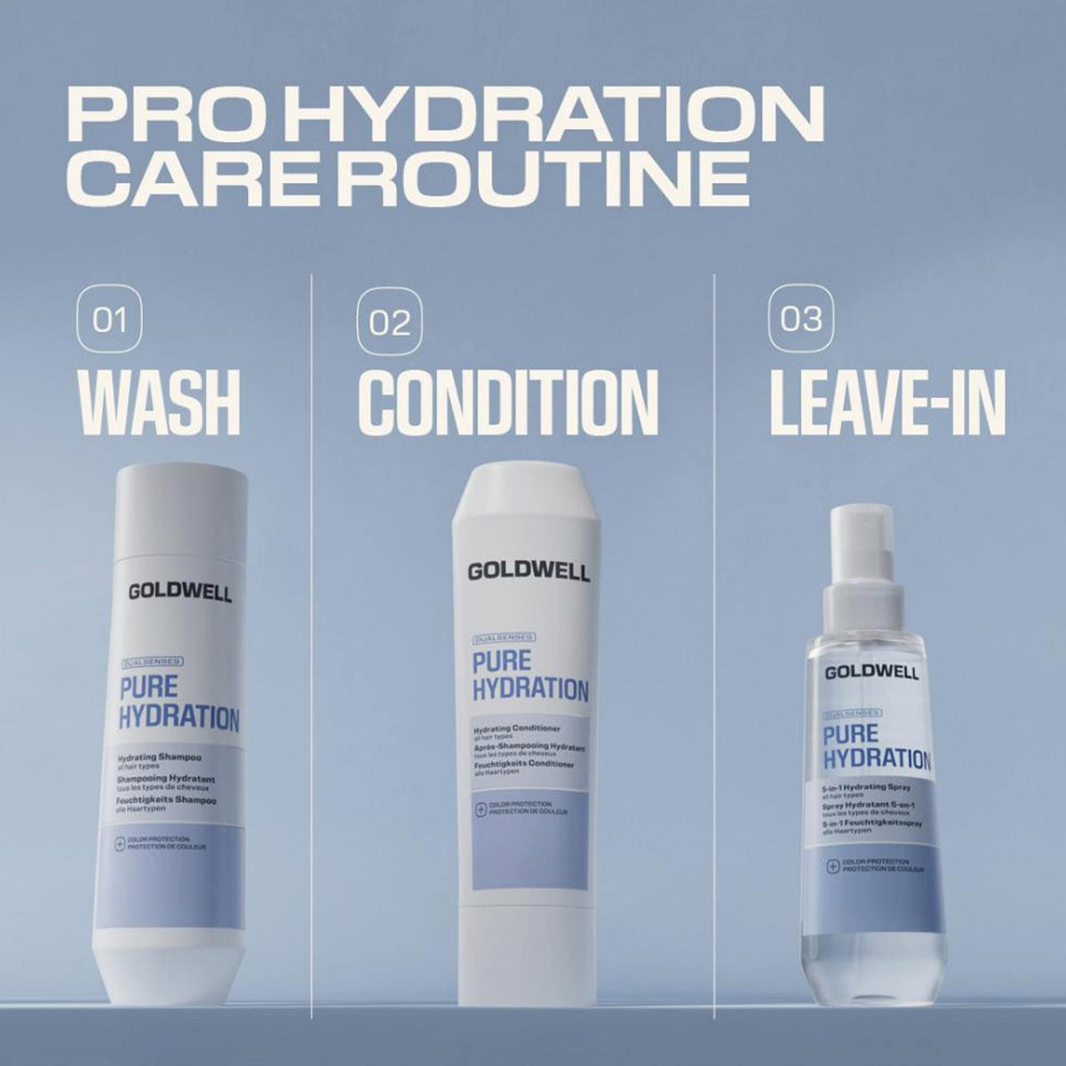 Goldwell Dualsenses Pure Hydration 5 in 1 Hydrating Spray 150ml