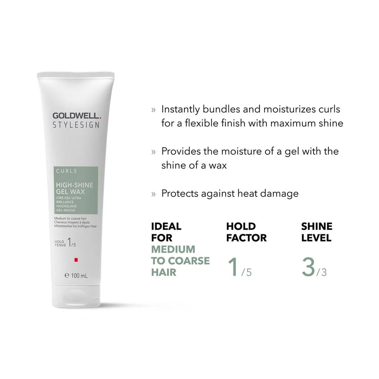 Goldwell StyleSign High-Shine Gel Wax 100ml