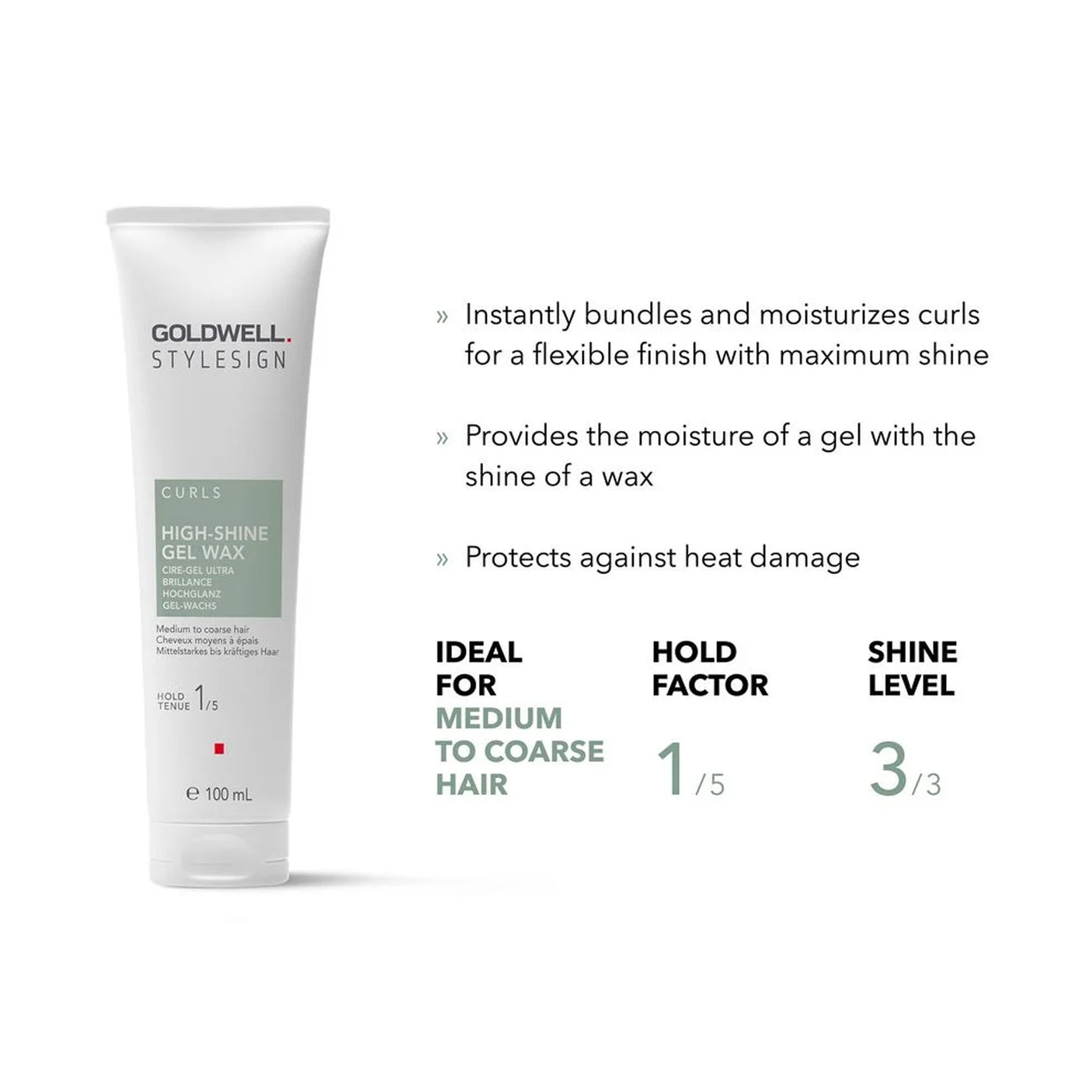 Goldwell StyleSign High-Shine Gel Wax 100ml