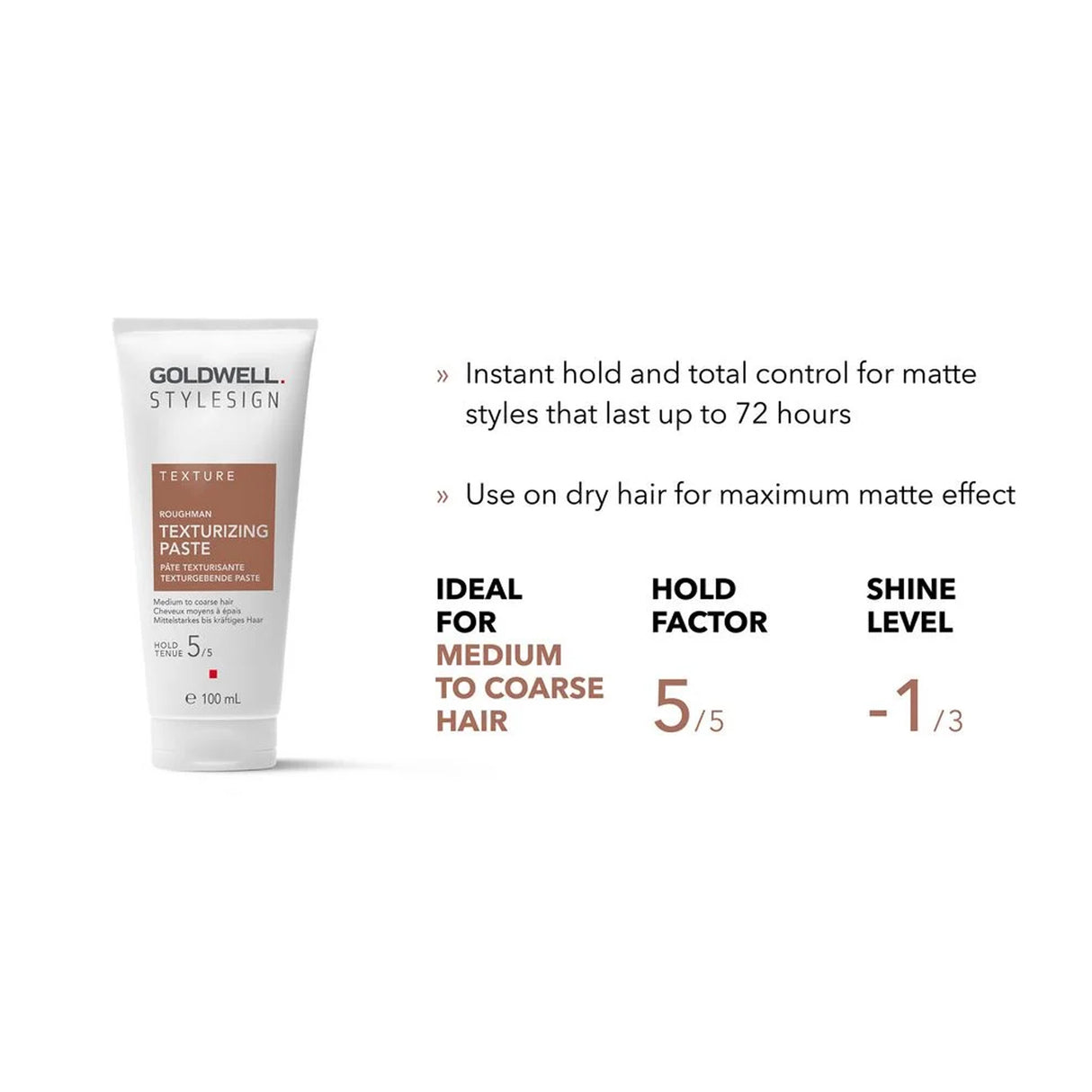 Goldwell StyleSign Texture Roughman Texturizing Paste 100ml