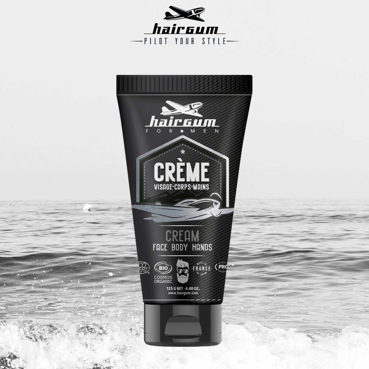 Hairgum Cream for Face, Body & Hands 125g