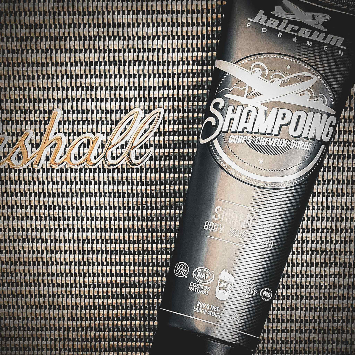 Hairgum Shampoo for Body, Hair & Beard 200g