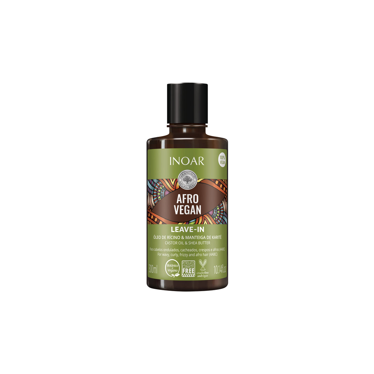 INOAR Afro Vegan Leave-in 300ml