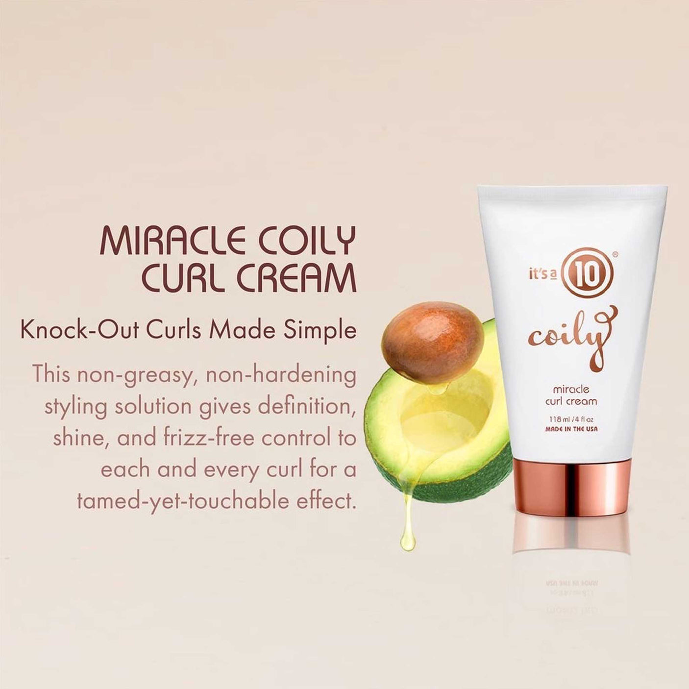 It's a 10 Miracle Coily Curl Cream 118ml