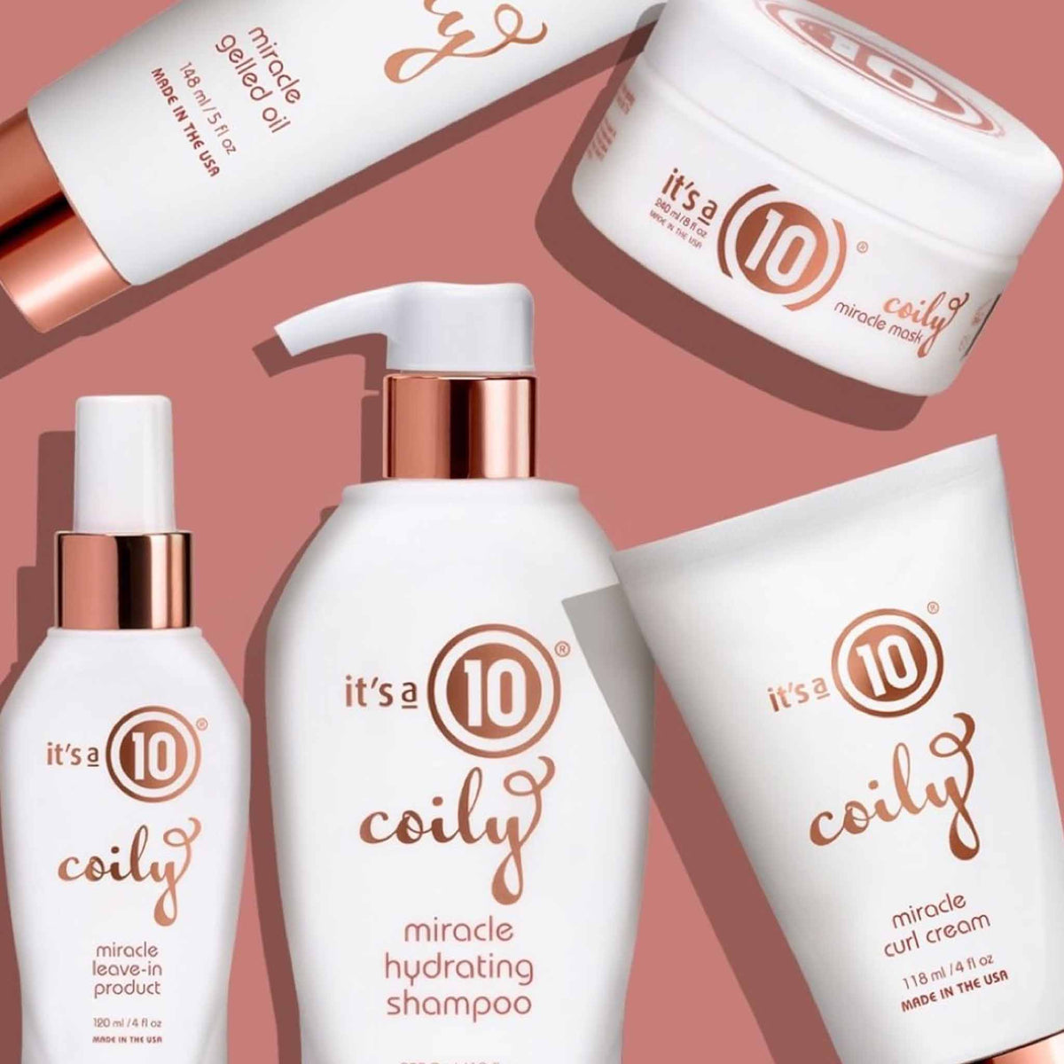 It's a 10 Miracle Coily Hair Mask 240ml
