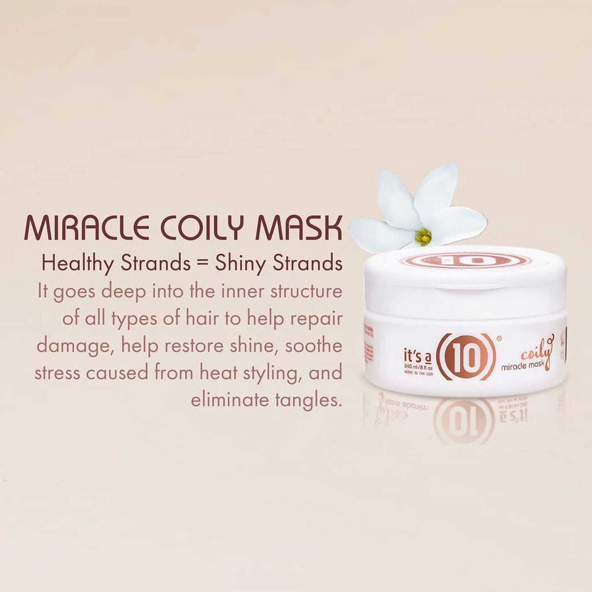 It's a 10 Miracle Coily Hair Mask 240ml