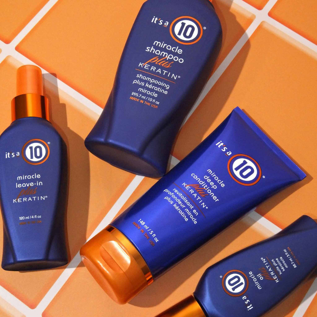It's a 10 Miracle Moisture Shampoo Plus Keratin 295ml