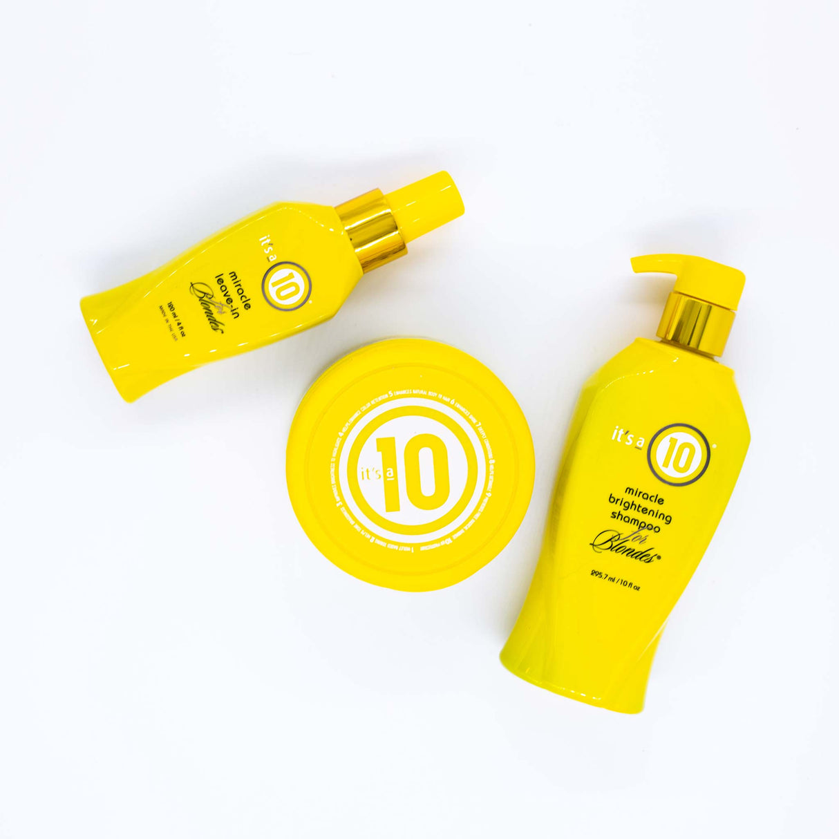 It's a 10 Miracle Brightening Shampoo for Blondes 295ml