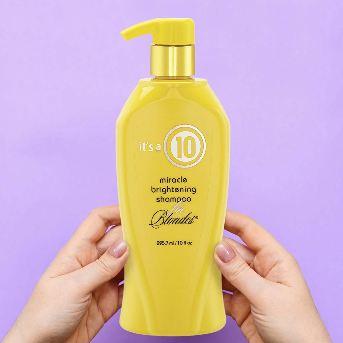It's a 10 Miracle Brightening Shampoo for Blondes 295ml