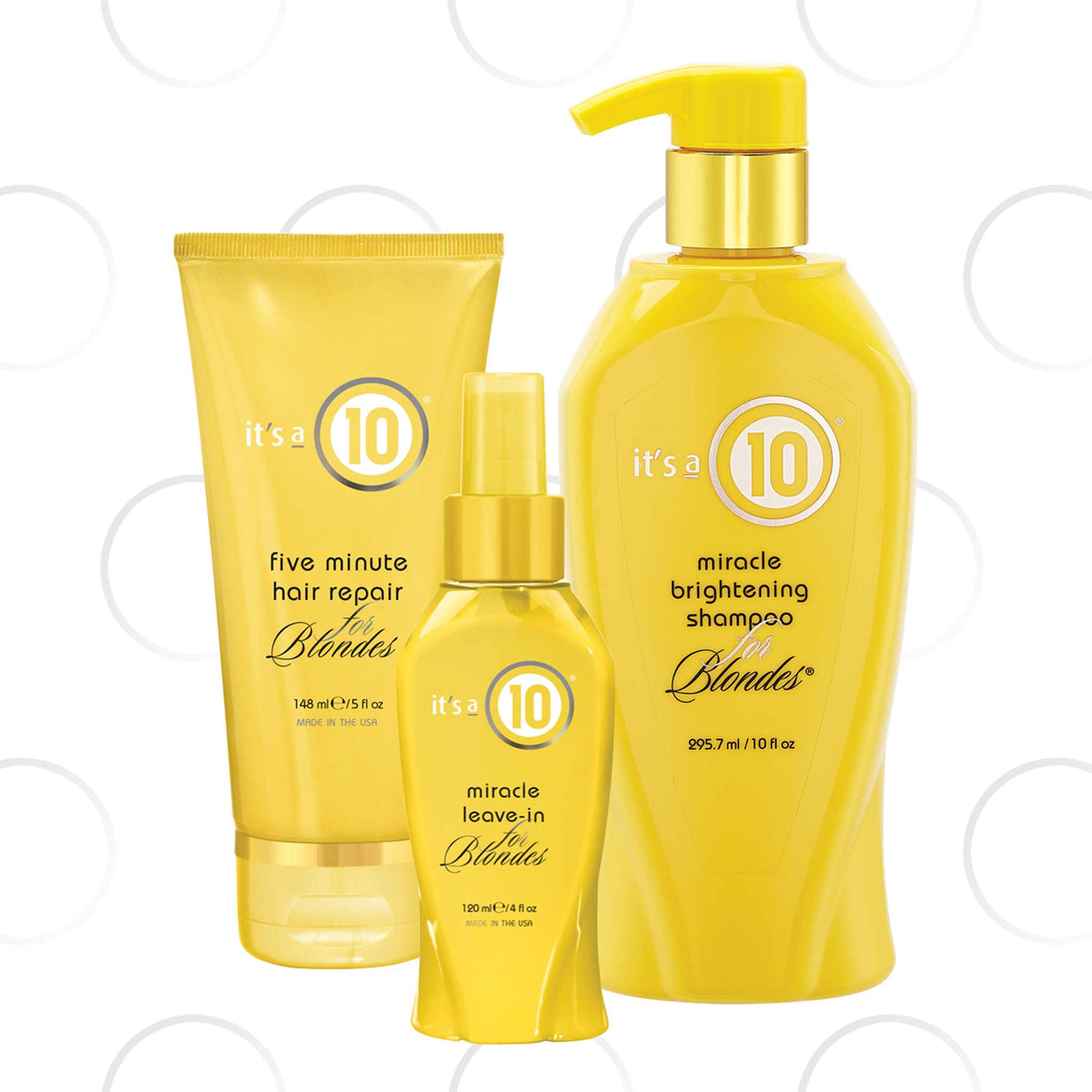 It's a 10 Miracle Leave In Blondes 120ml