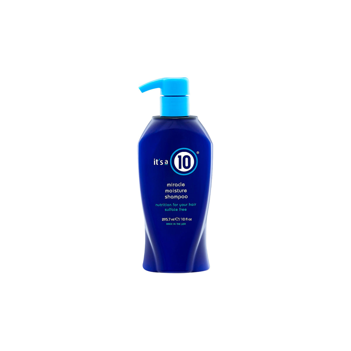It's a 10 Miracle Moisture Shampoo 295ml