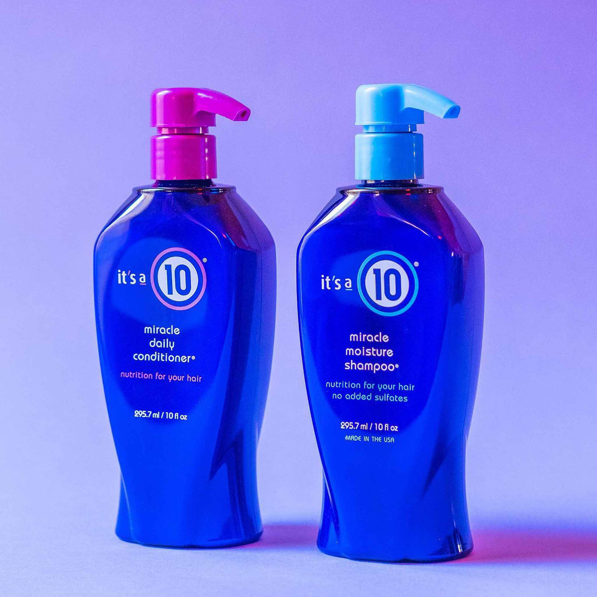 It's a 10 Miracle Moisture Shampoo 295ml