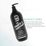 L3VEL3 2 IN 1 Shampoo & Conditioner 500ml