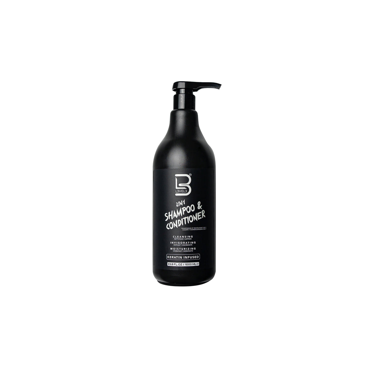 L3VEL3 2 IN 1 Shampoo & Conditioner 500ml
