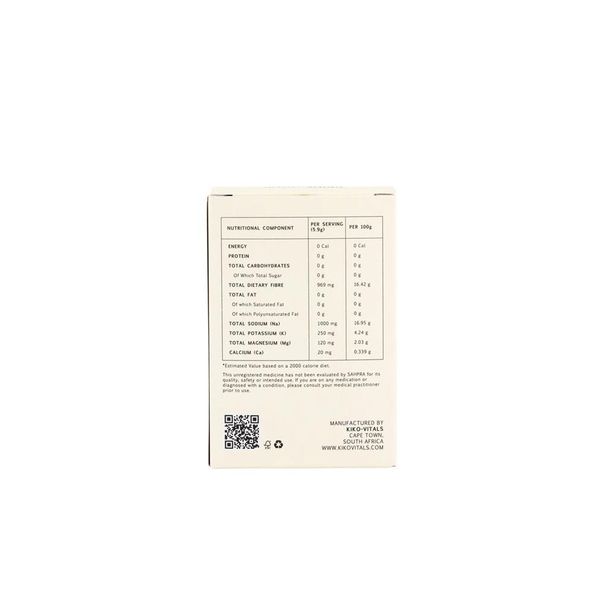 Kiko Vitals Electrolytes 15 servings