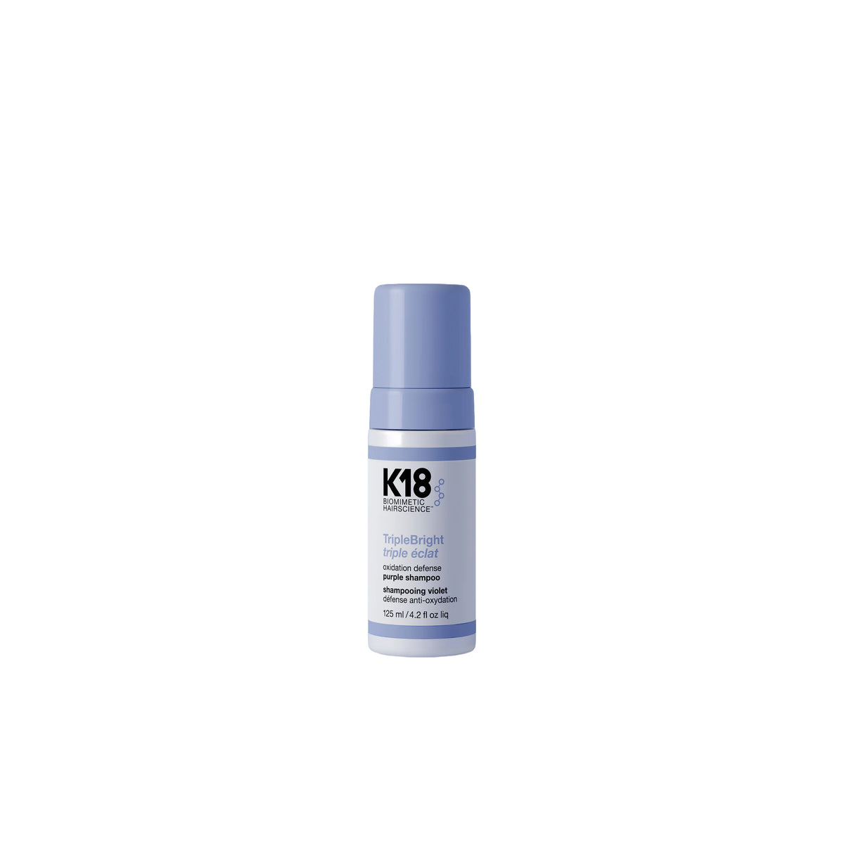 K18 TripleBright Oxidation Defense Purple Shampoo 125ml