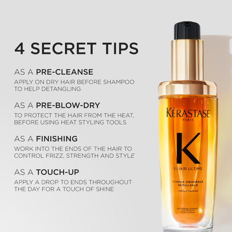 Kérastase Elixir Ultime L'Huile Originale Refillable Hair Oil 75ml