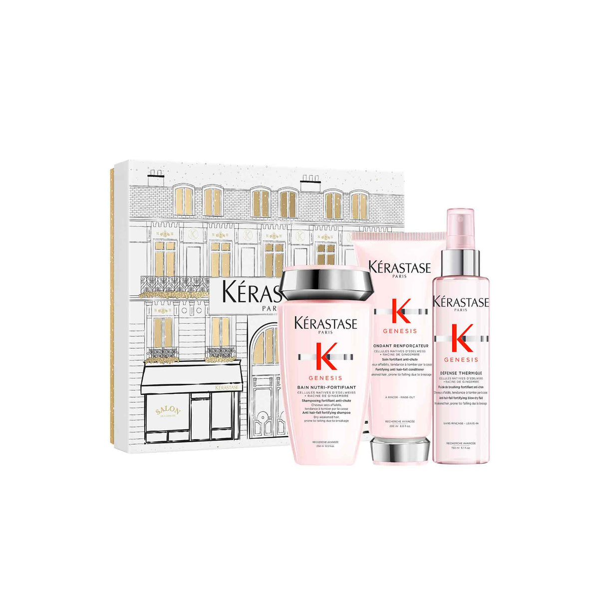 Kérastase Genesis Gift Set for Weakened Hair Prone to Falling  - Complimentary Shampoo