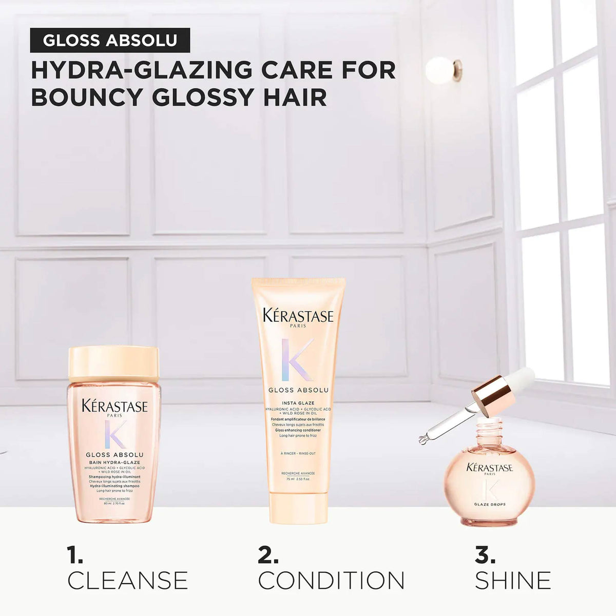 Kérastase Gloss Absolu Anti-Frizz Discovery Gift Set