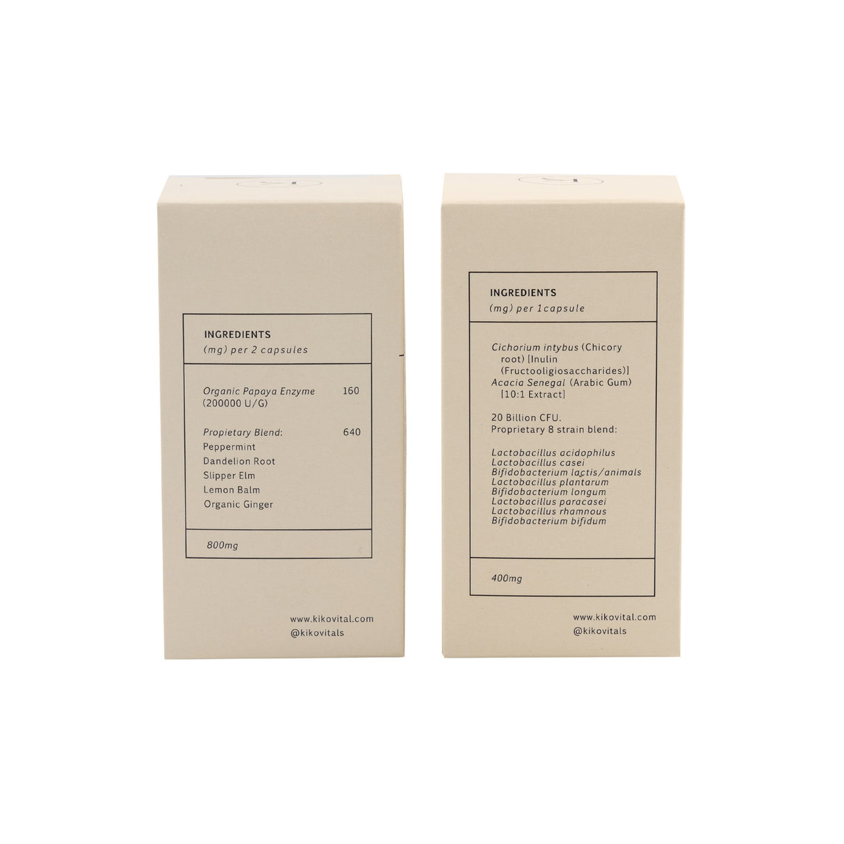 Kiko Vitals Heal Your Gut Duo