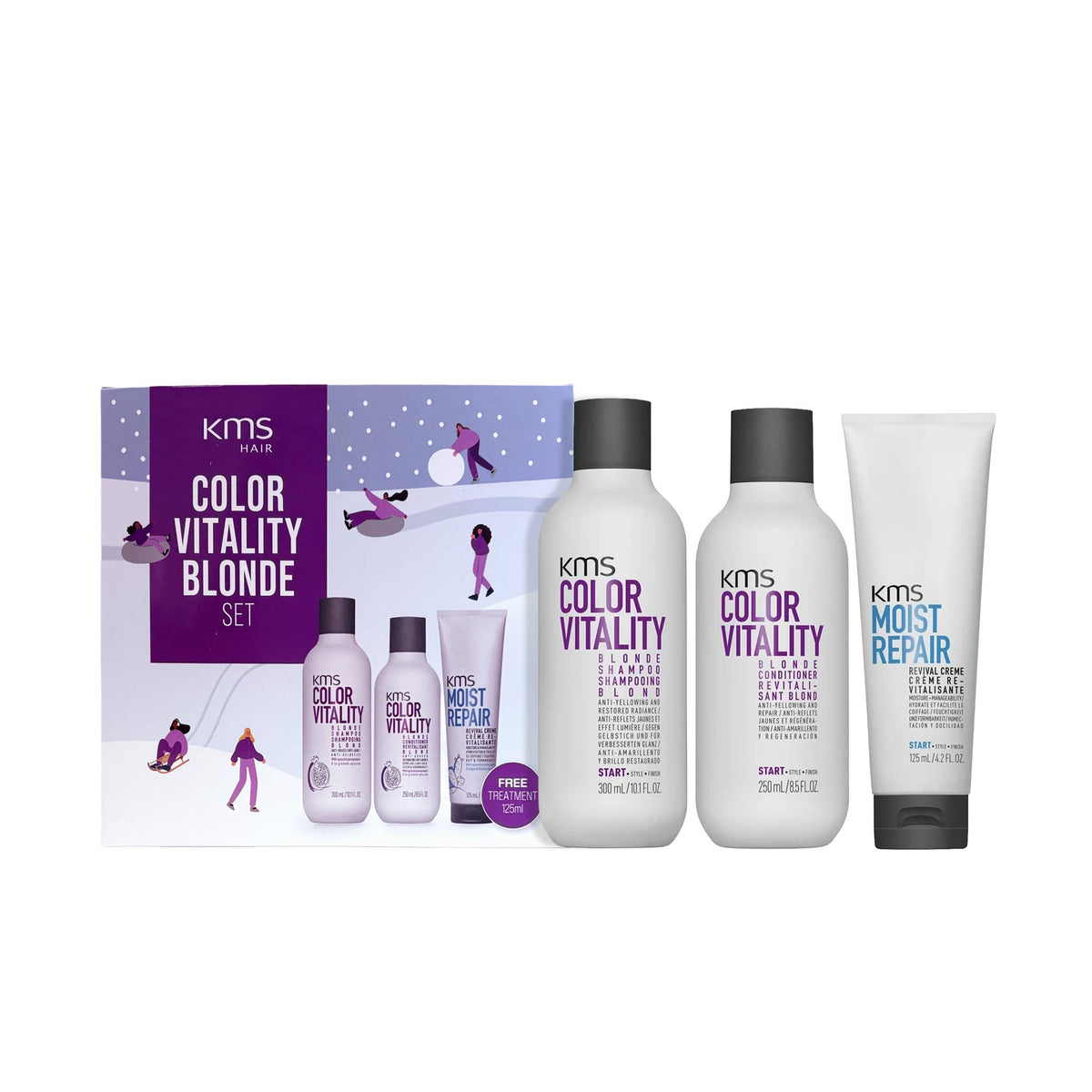 KMS Color Vitality Blonde Holiday Gift Set 2026