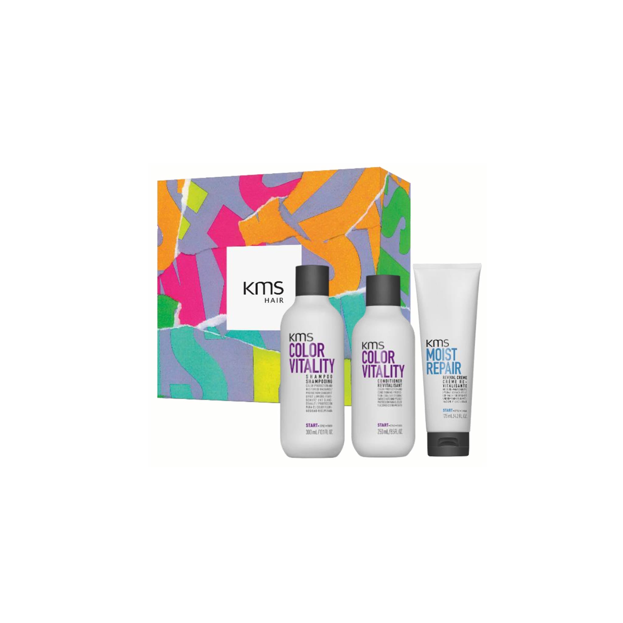KMS Color Vitality Holiday Gift Set Retail Box retailbox.co.za