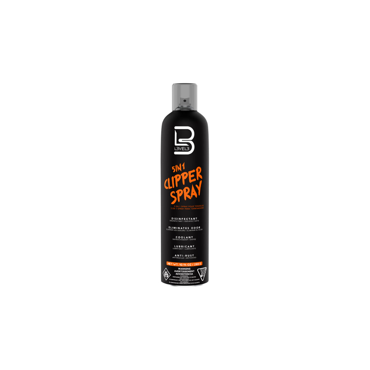 L3VEL3 5 In 1 Clipper Spray 300ml