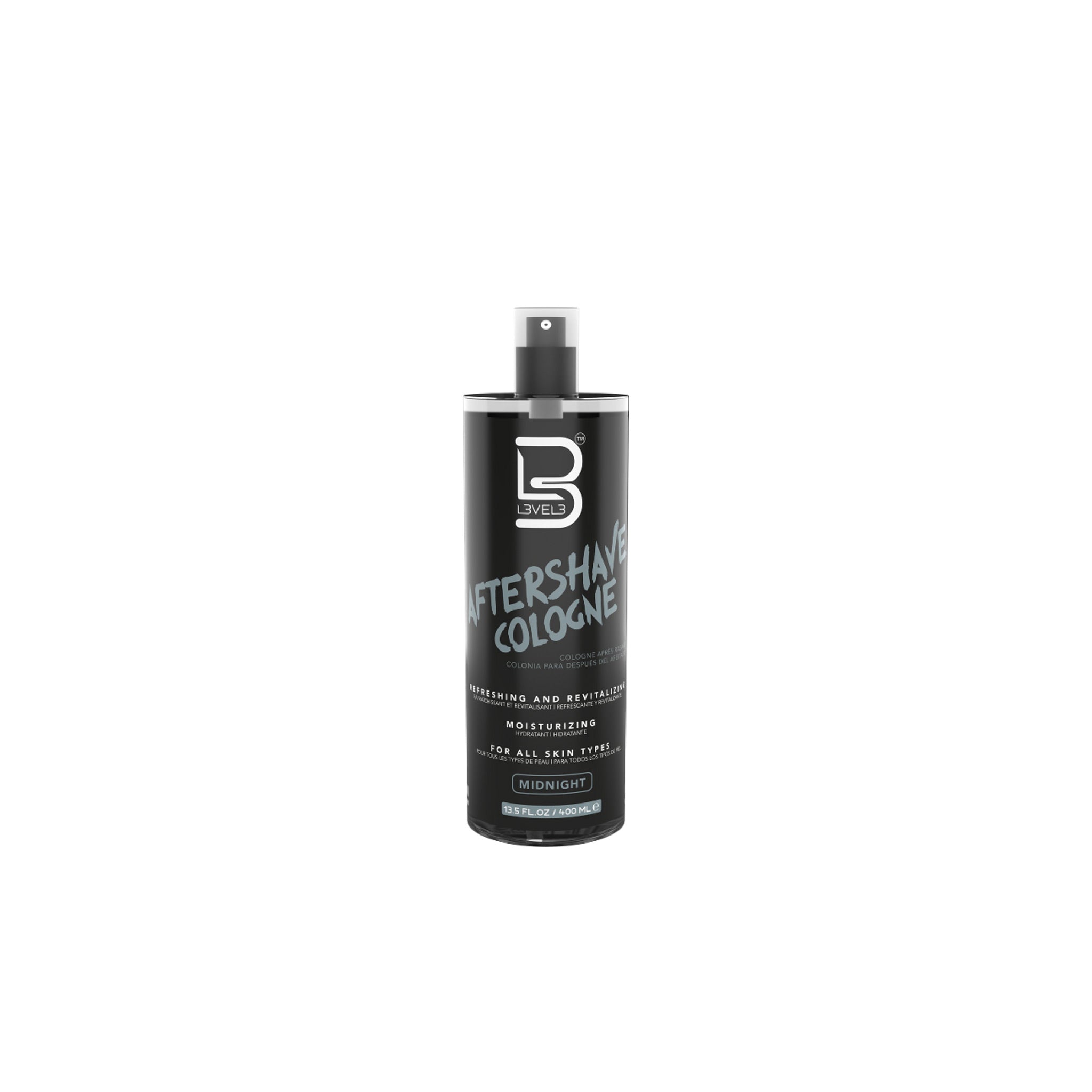 L3VEL3 Aftershave Cologne Midnight 400ml | Retail Box - retailbox