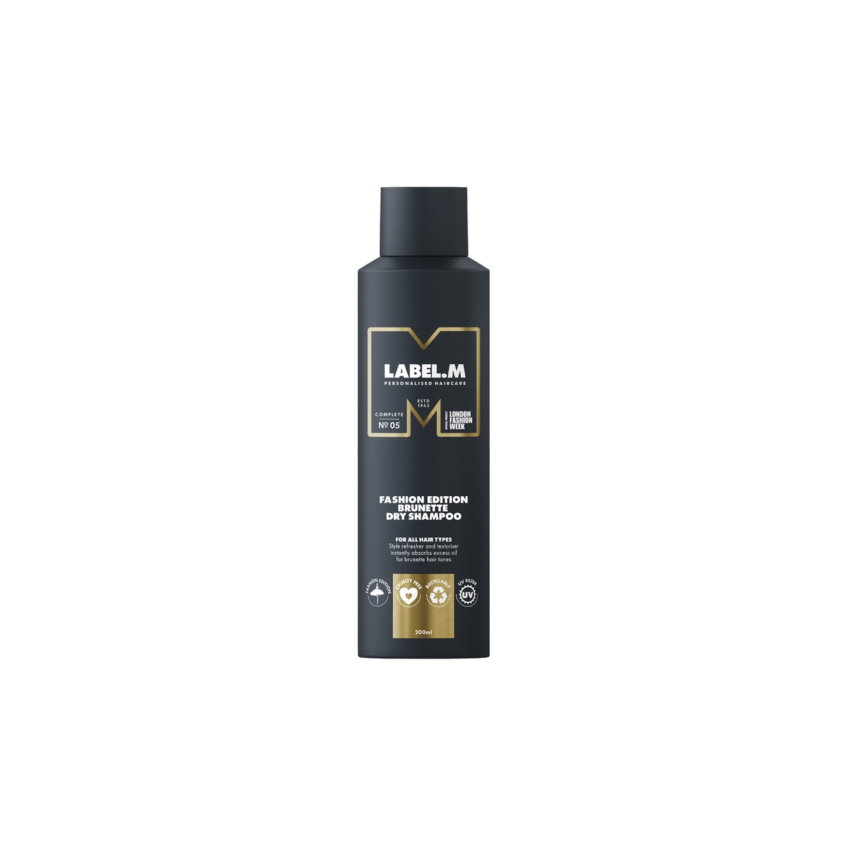 Label.M Fashion Edition Brunette Dry Shampoo 200ml